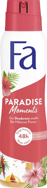 Purškiamas dezodorantas FA, Paradise Moment, 150 ml