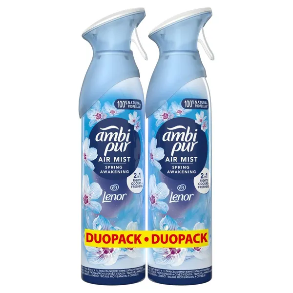 Purškiamas oro gaiviklis AMBI PUR Spring Awakening, 2x185ml