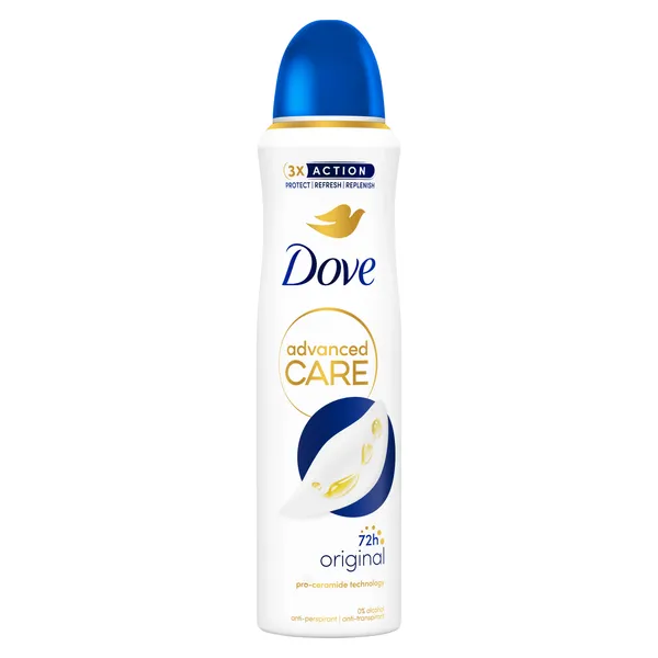 Purškiamasis dezodorantas DOVE Original, moterims, 150 ml