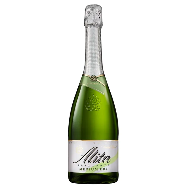 Pusiau putojantis vynas ALITA Frizzante, pusiau sausas, 8,5%, 0,75l