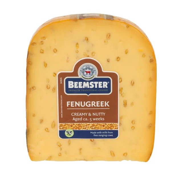 Puskietis sūris BEEMSTER, su ožragės sėklomis, brandintas 5 savaites, 50% RSM, 250 g