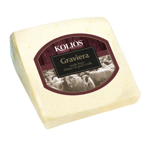 Puskietis sūris Graviera Amfilochias KOLIOS, PDO, 40% RSM, 250g