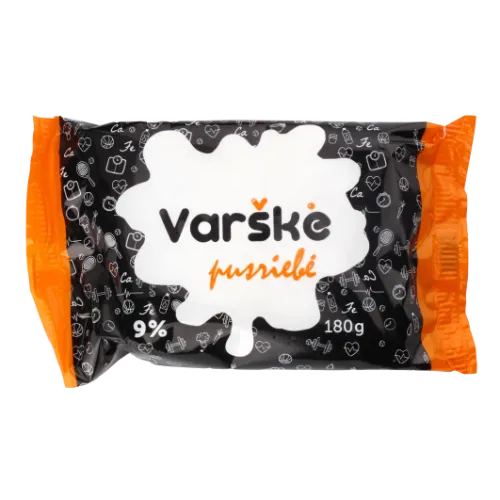 Pusriebė varškė, 9 %, 180 g (M)
