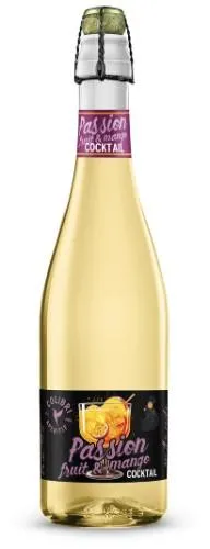 Putojantis aromatizuotas vyno gėrimas COLIBRI Passion fruits&mango, 8%, 0.75l