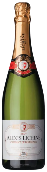 Dzirkstošais baltvīns ALEXIS LICHINE Cremant de Bordeaux, brut, 11.5%-12,5%, 0.75l