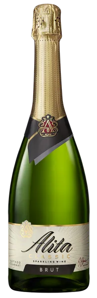 Putojantis vynas ALITA, Brut, 11%, 0,75 l