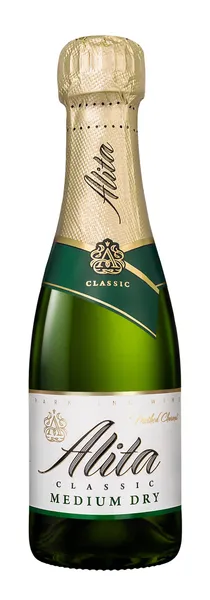Putojantis vynas ALITA Chardonnay, pusiau sausas, 11 %,  0,2 l
