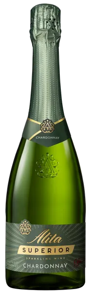 Putojantis vynas ALITA, Chardonnay, pusiau sausas, 11%, 0,75 l