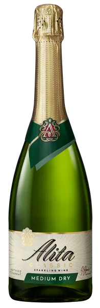 Dzirkstoš.vīns ALITA Pussauss 11% 0,75L