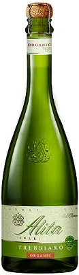 Putojantis vynas ALITA, Selection Organic Trebbiano, 11%, 0,75 l, LT-EKO-001