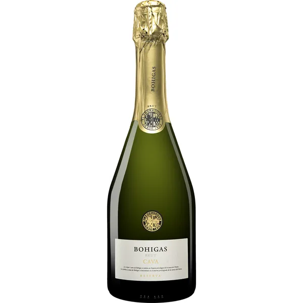 Dzirkstošais baltvīns BOHIGAS Cava, Brut, 12%, 0.75l
