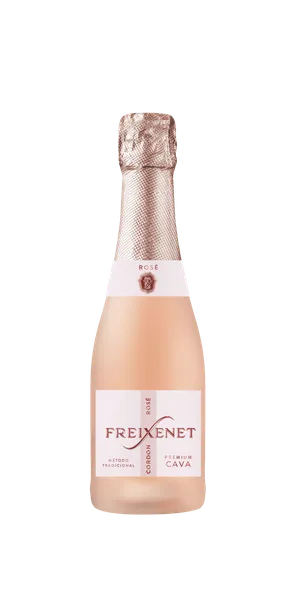 Putojantis vynas FREIXENET CORDON ROSE, 11,5%, rožinis, sausas, 0,2L
