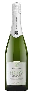 Dzirkstošais baltvīns HOYA DE CADENAS, Cava Brut Organic, 11,5%, 0.75l