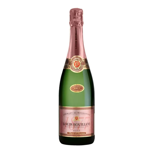 Putojantis vynas LOUIS BOUILLOT, Cremant De Bourgogne, Rose, Perle D'Aurore, 12%, 0.75 l