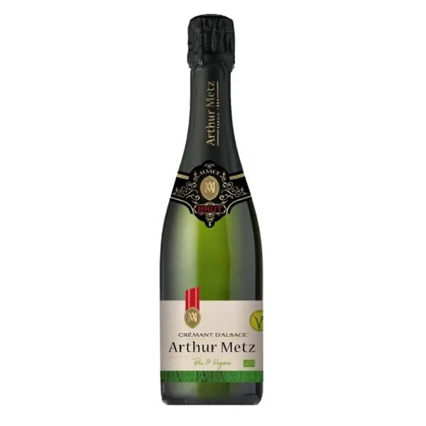 Ekologiškas putojantis vynas A. METZ, Cremant d'Alsace, brut, 12%, 0,75 l LT-EKO-