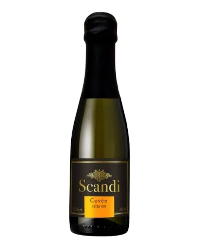 Dzirkstošais vīns SCANDI Extra dry, 10.5%, 0.2l