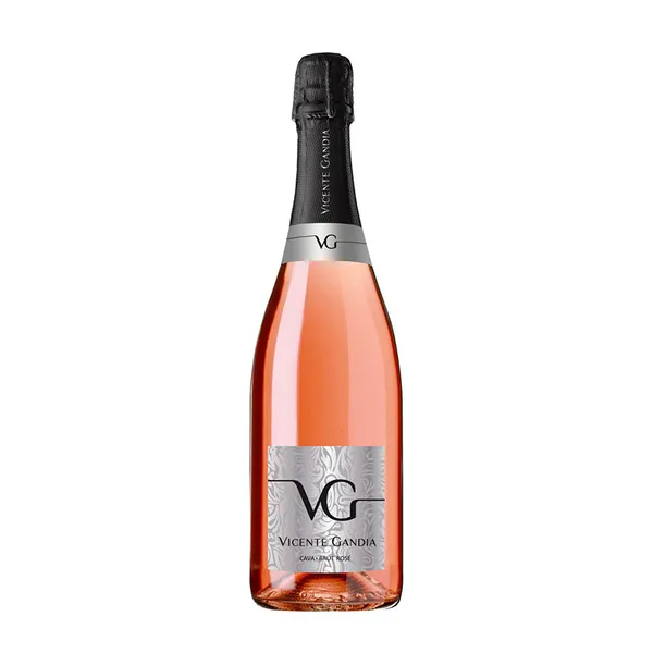 Dzirkstošais vīns VICENTE GANDIA, Cava Brut, Rose, 12%, 0.75 l