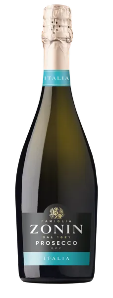 Putojantis vynas ZONIN, Prosecco Cuvee 1821, 11%, 0,75 l