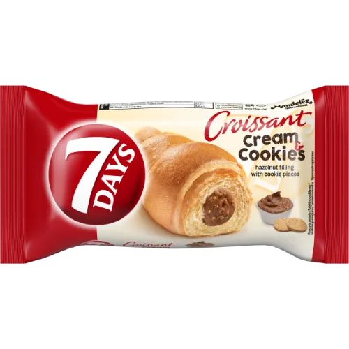 Raguolis 7 DAYS, su lazdynų riešutų įdaru ir sausainių gabaliukais, 60 g