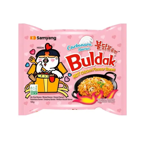 Ramenas SAMYANG BULDAK Carbonara, aštrūs, 130 g
