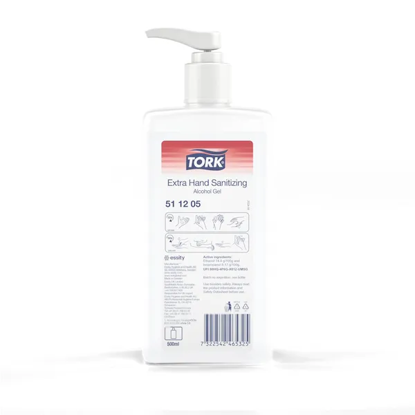 Rankų dezinfekavimo priemonė TORK, su pompa, gelinė ,0,5 l, 511205