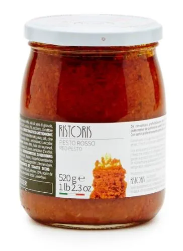 Mērce Pesto sarkana RISTORIS, 520 g
