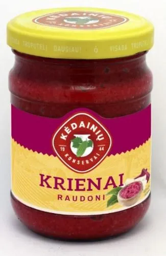 Kėdainių raudoni krienai, 250 g