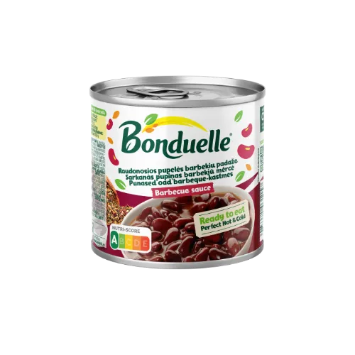Raudonosios pupelės barbekiu padaže BONDUELLE, 430 g