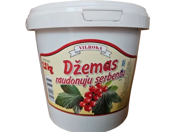 Raudonųjų serbentų džemas VILROKA, 1,2 kg
