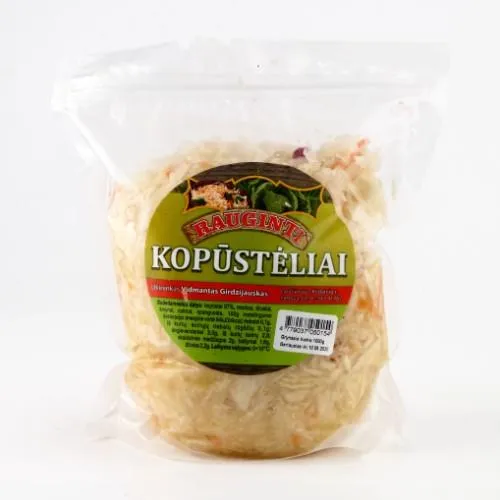 Rauginti kopūstai SAVICKŲ ŪKIS, su kmynais ir morkomis, 1 kg