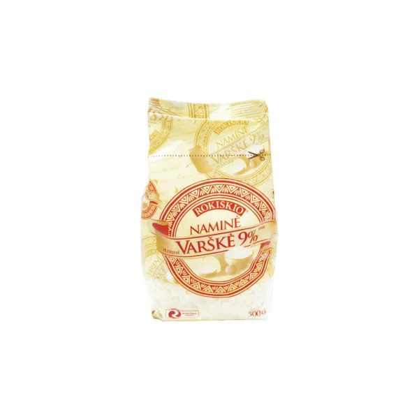 ROKIŠKIO NAMINĖ varškė, 9%, 500 g