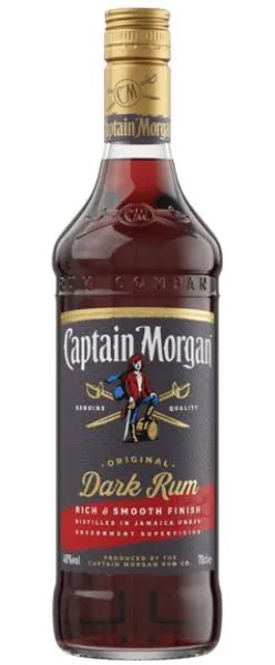 Romas CAPTAIN MORGAN Black Label, 40 % , 0,7 l
