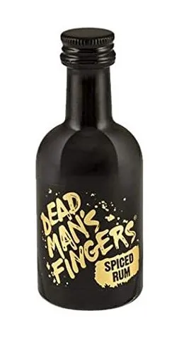 Stiprs alkoholisks dzēriens ar ruma garšu DEAD MAN'S FINGER Spiced, 37.5%, 0.05l