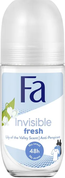 Rutulinis dezodorantas FA Invisible Fresh 50ml