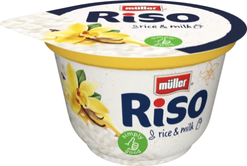 Ryžių košė MÜLLER Riso, su vanile, 200g