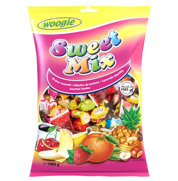 Saldainiai WOOGIE, Sweet mix, 1 kg