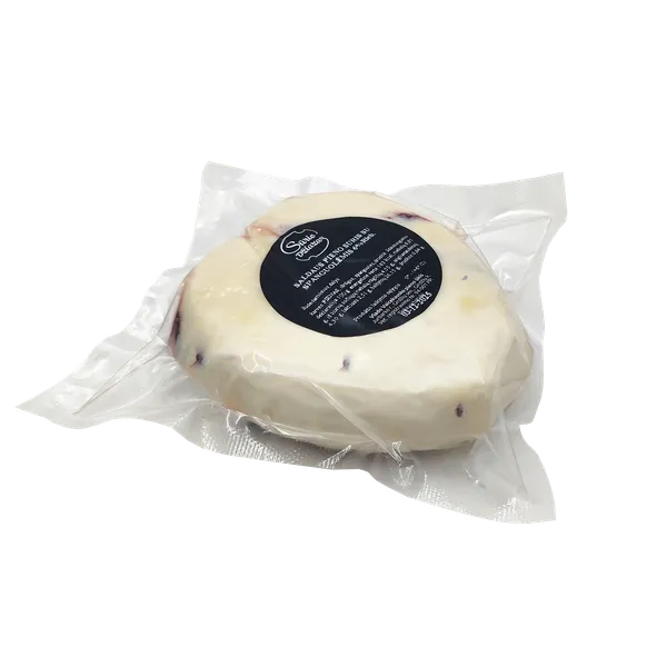 Saldaus pieno sūris SŪRIO DŽIAZAS, su spanguolėmis, 6% rieb.~300g