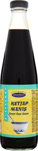 Ketjap manis saldā sojas mērce 500ml, Santa Maria