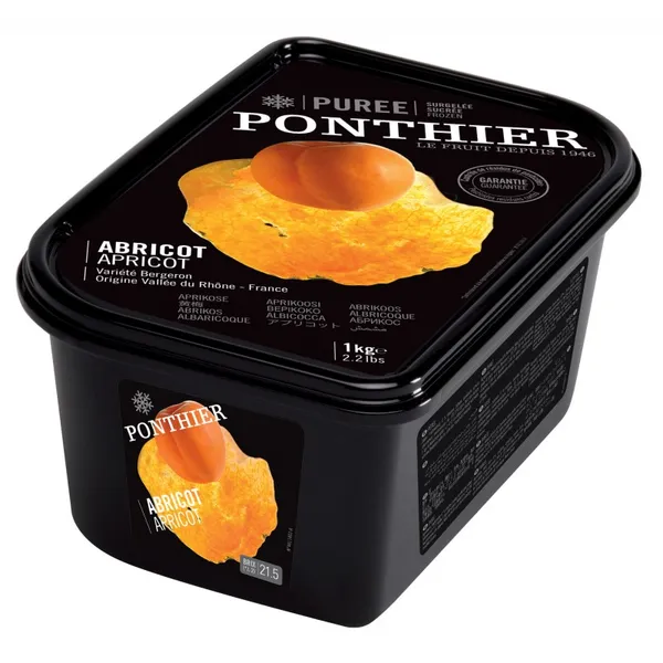 Šaldyta abrikosų tyrė PONTHIER, 1 kg