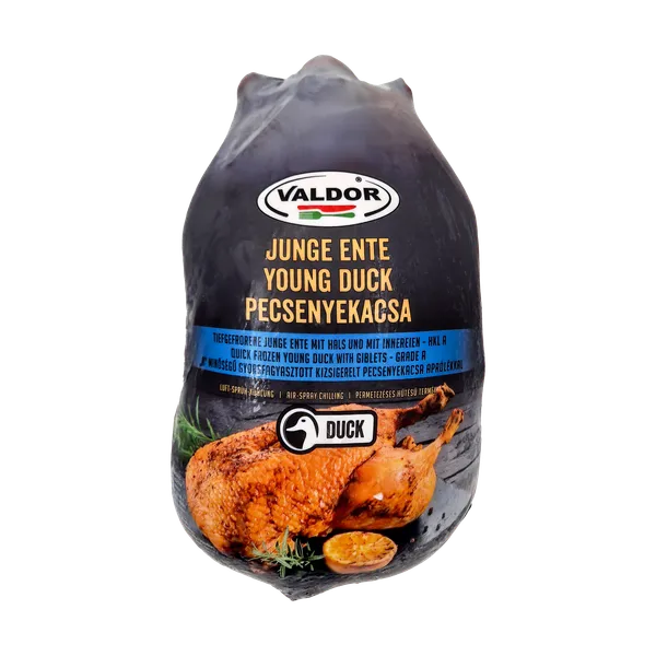 Šaldyta antis su subproduktais ir kaklu, A klasė, 2,6 kg Vengrija HALAL