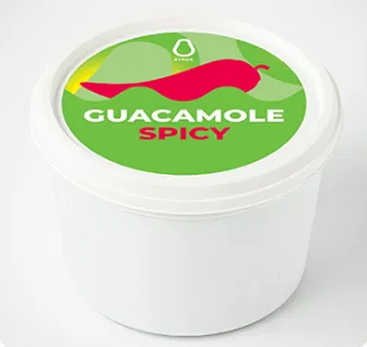 Šaldyta aštri gvakamolė, 500 g