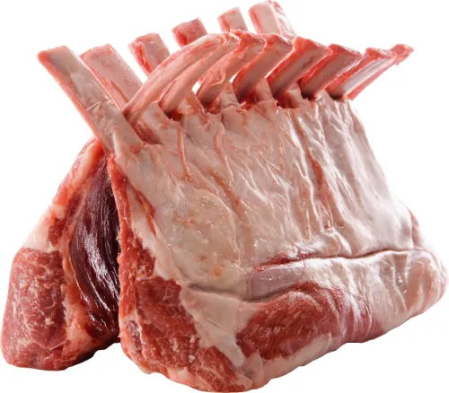 Šaldyta avienos nugarinė su šonkauliais, 2*8 (567-680g), ~1kg, Naujoji Zelandija