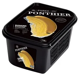 Šaldyta bananų tyrė PONTHIER, 1kg
