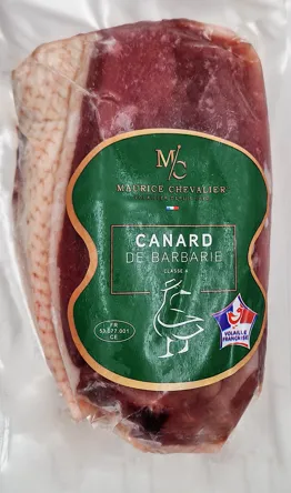 Šaldyta barbarisinės anties filė, 2 x170-230g, kg Prancūzija