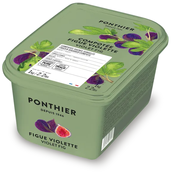 Šaldyta figų kompotas PONTHIER, 1 kg, PNR
