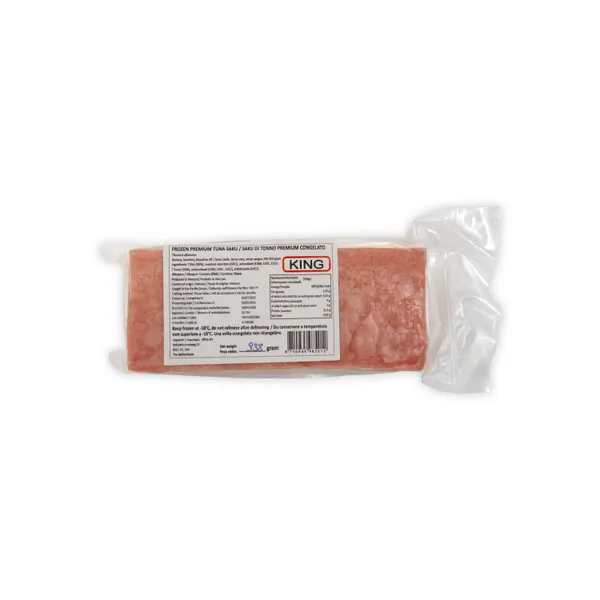 Šaldyta gelsvauodegių tunų filė, saku, rausva, 250-350g, be glazūros, ~300g