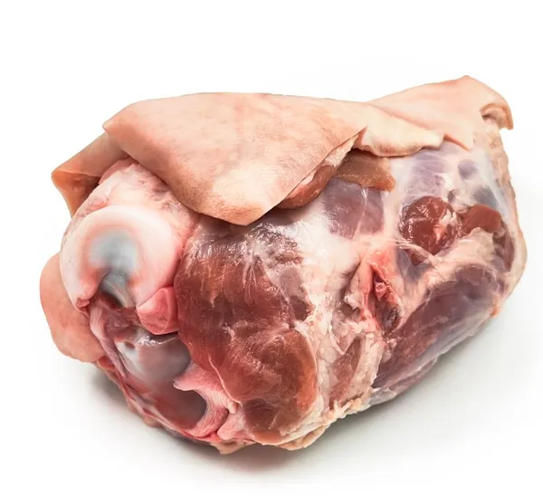 Šaldyta kiaulienos užpakalinė karkutė BARBECUE su kaulu su dalimi odos, ~800 g, ~10 kg
