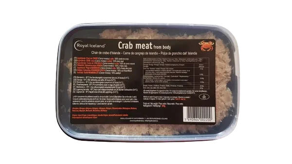 Šaldyta krabų mėsa, 20/80, 500 g