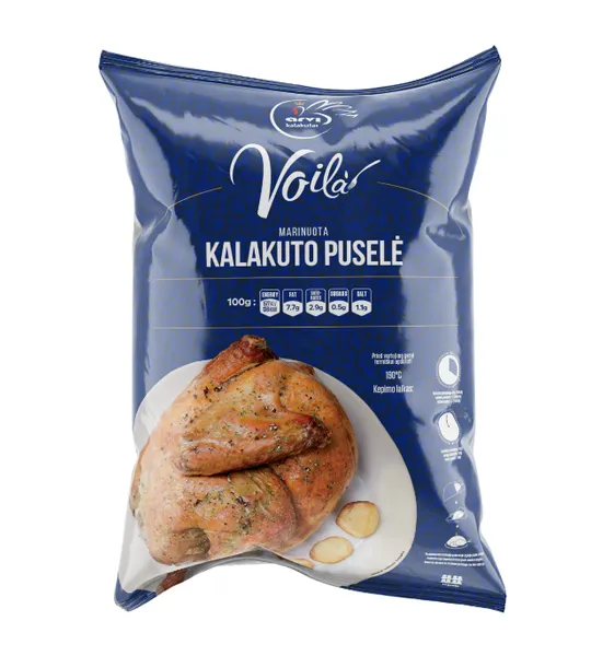 Šaldyta marinuota kalakuto pusė ARVI Voila,~ 2,5 kg