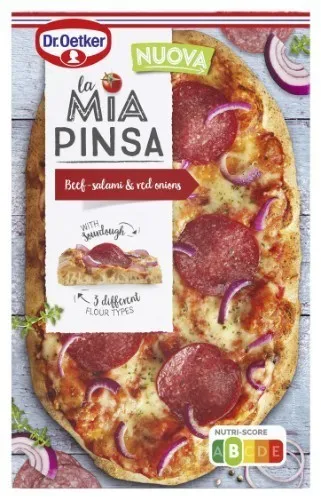 Šaldyta pica DR.OETKER La Mia Pinsa Beef Salami, 305 g